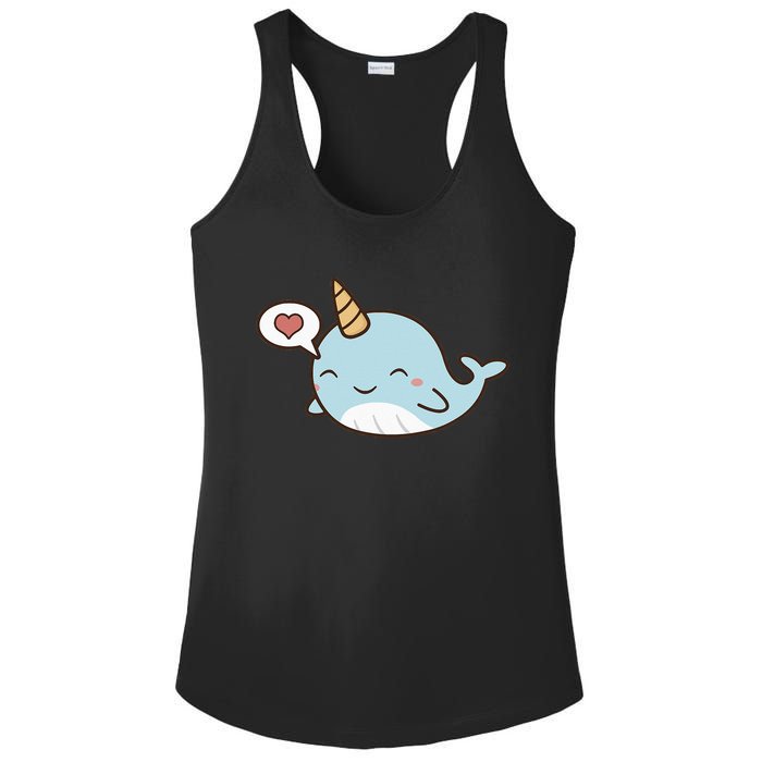 Narwhal Unicorn Of The Sea Kids Women Gifts Ladies PosiCharge Competitor Racerback Tank