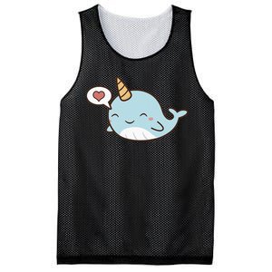 Narwhal Unicorn Of The Sea Kids Women Gifts Mesh Reversible Basketball Jersey Tank