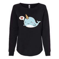 Narwhal Unicorn Of The Sea Kids Women Gifts Womens California Wash Sweatshirt