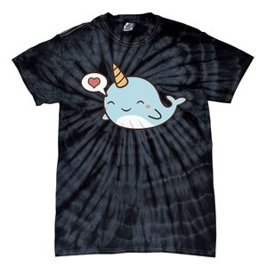 Narwhal Unicorn Of The Sea Kids Women Gifts Tie-Dye T-Shirt