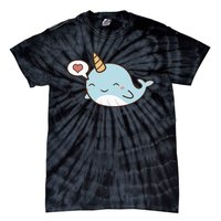 Narwhal Unicorn Of The Sea Kids Women Gifts Tie-Dye T-Shirt