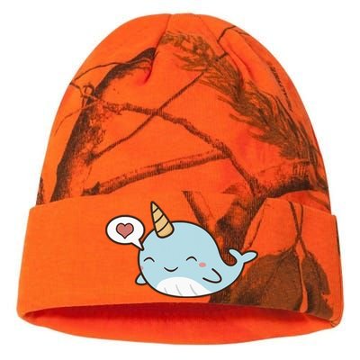 Narwhal Unicorn Of The Sea Kids Women Gifts Kati Licensed 12" Camo Beanie