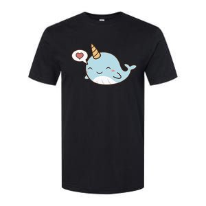 Narwhal Unicorn Of The Sea Kids Women Gifts Softstyle CVC T-Shirt