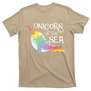 Narwhal Unicorns Of The Sea Beach Summer Art T-Shirt