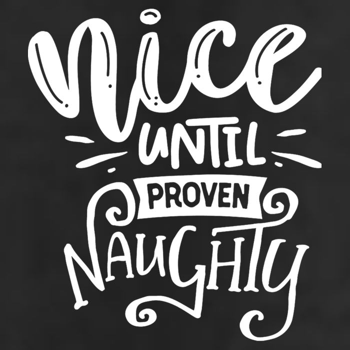 Nice Until Proven Naughty Adult Drive Performance Visor