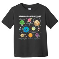 Neurodiverse Universe Planet Autism Awareness Support Squad Toddler T-Shirt