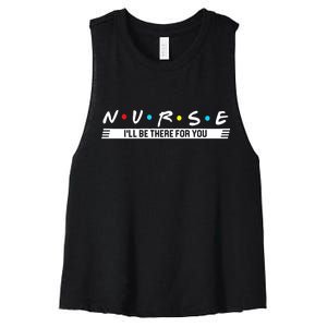 Nurse Be There For You Women's Racerback Cropped Tank