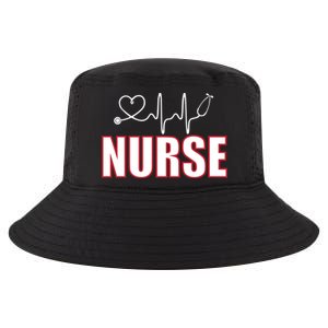 Nurse Heartbeat Logo Cool Comfort Performance Bucket Hat