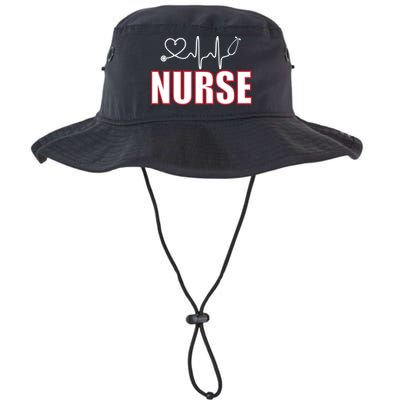 Nurse Heartbeat Logo Bucket Hat