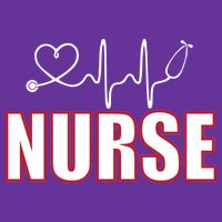 Nurse Heartbeat Logo Long Sleeve Shirt