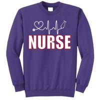 Nurse Heartbeat Logo Sweatshirt