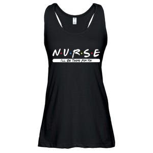 Nurse I'll Be There For You Ladies Essential Flowy Tank