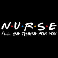Nurse I'll Be There For You Support 7-Panel Snapback Hat