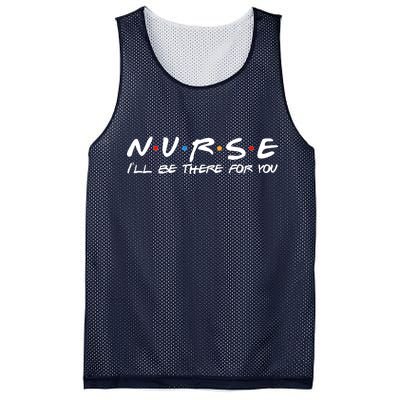 Nurse I'll Be There For You Support Mesh Reversible Basketball Jersey Tank