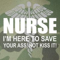 Nurse I'm Here To Save Your Ass Not Kiss It Legacy Tie Dye Trucker Hat