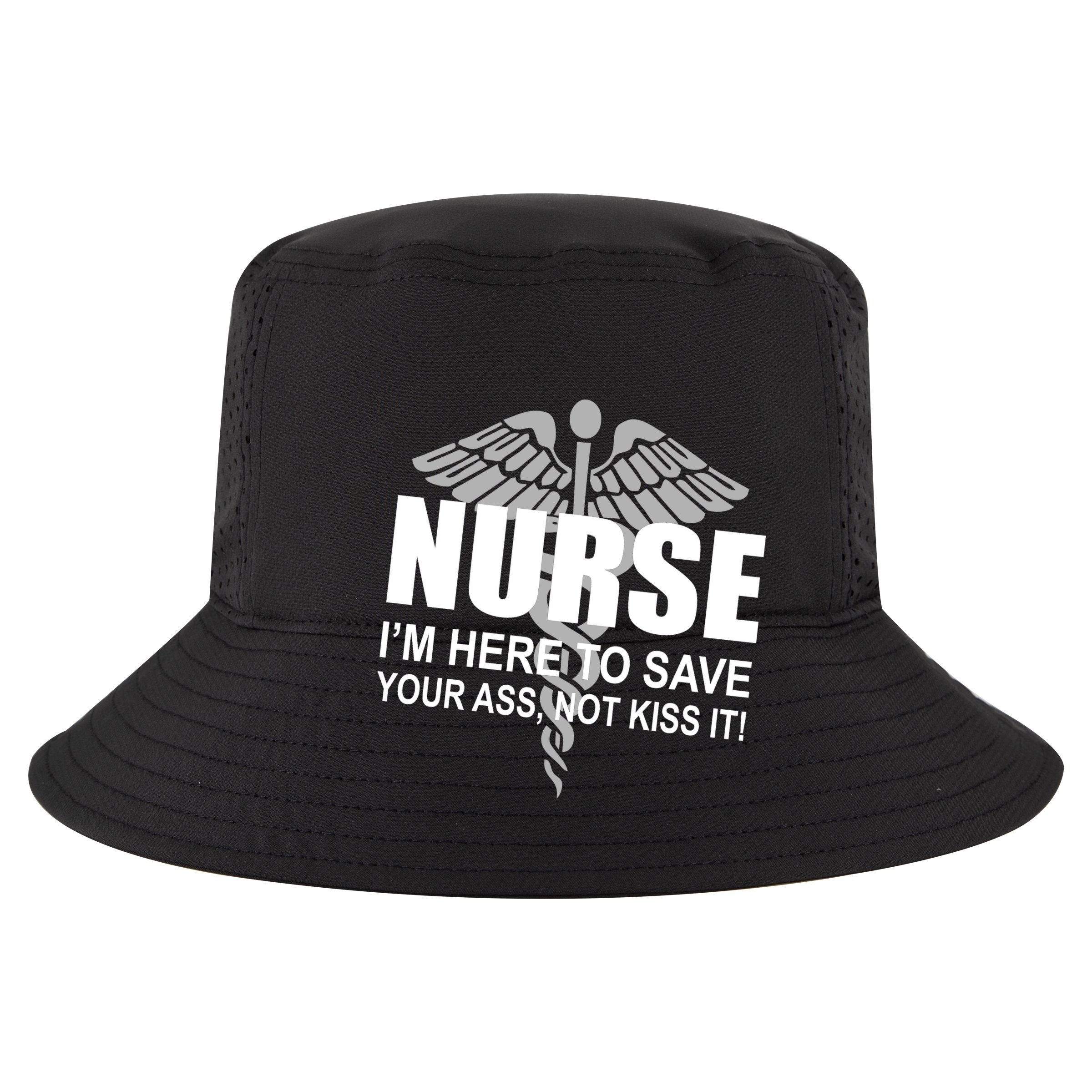 Nurse I'm Here To Save Your Ass Not Kiss It Cropped Pullover Crew