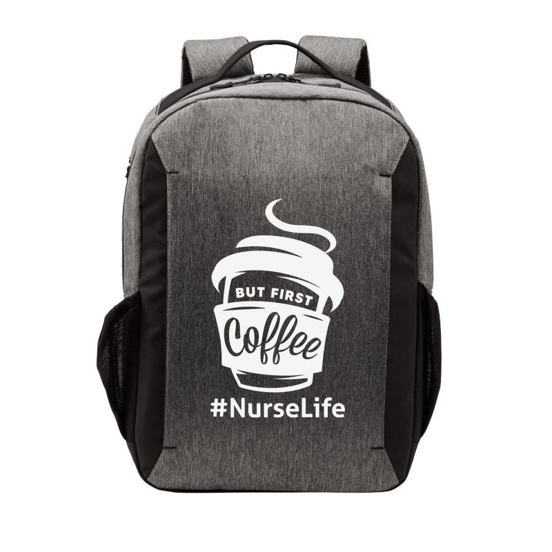 Nurse Life Coffee First Vector Backpack