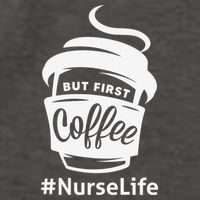 Nurse Life Coffee First Vector Backpack