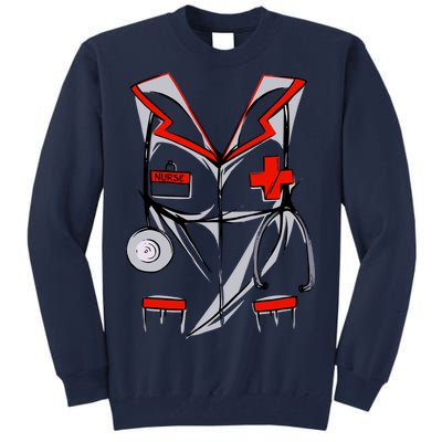 Nurse Medical Costume Suit Tall Sweatshirt