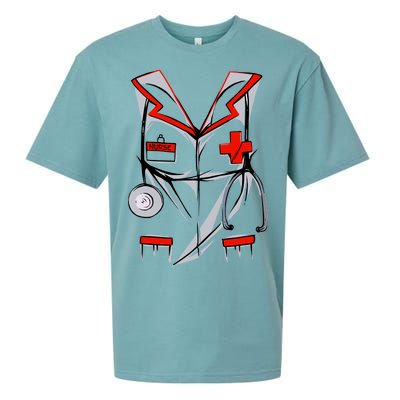 Nurse Medical Costume Suit Sueded Cloud Jersey T-Shirt