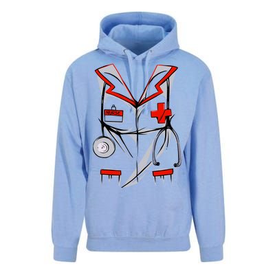 Nurse Medical Costume Suit Unisex Surf Hoodie