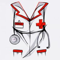Nurse Medical Costume Suit Cooling Performance Crew T-Shirt