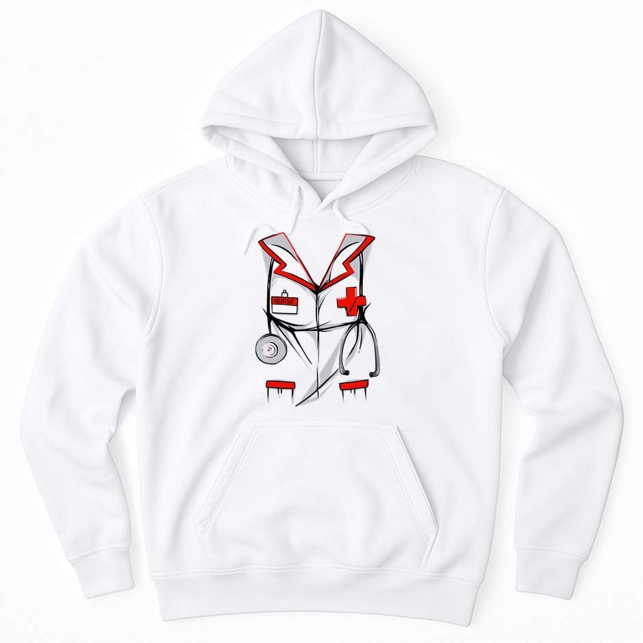 Nurse Medical Costume Suit Hoodie
