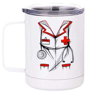 Nurse Medical Costume Suit 12 oz Stainless Steel Tumbler Cup