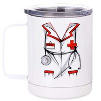 Nurse Medical Costume Suit 12 oz Stainless Steel Tumbler Cup