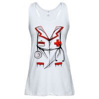 Nurse Medical Costume Suit Ladies Essential Flowy Tank