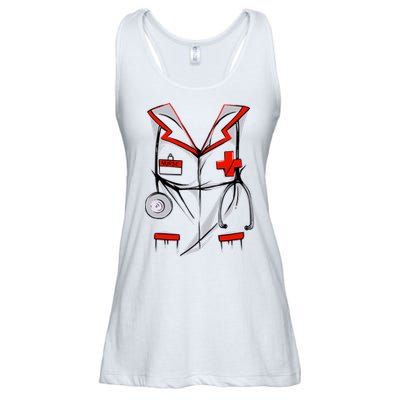 Nurse Medical Costume Suit Ladies Essential Flowy Tank