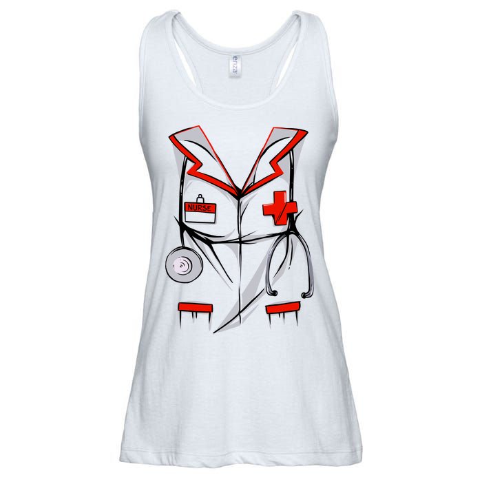 Nurse Medical Costume Suit Ladies Essential Flowy Tank