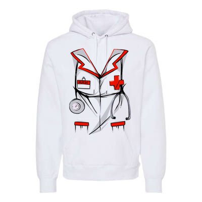 Nurse Medical Costume Suit Premium Hoodie