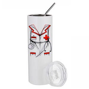 Nurse Medical Costume Suit Stainless Steel Tumbler