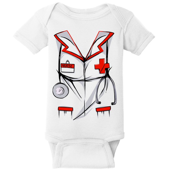 Nurse Medical Costume Suit Baby Bodysuit