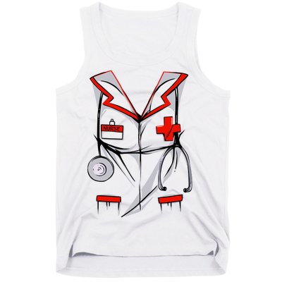 Nurse Medical Costume Suit Tank Top