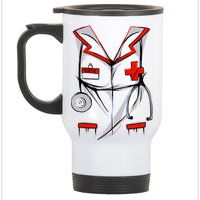 Nurse Medical Costume Suit Stainless Steel Travel Mug