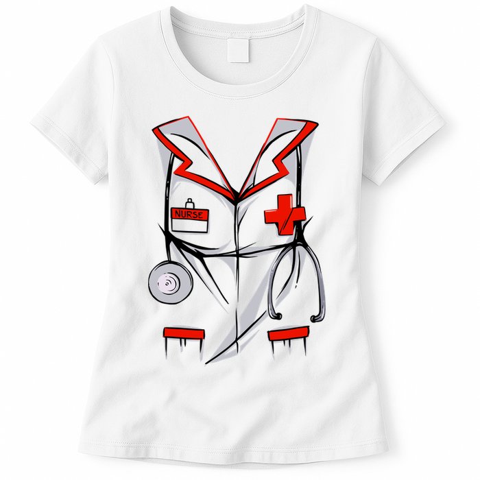 Nurse Medical Costume Suit Women's T-Shirt