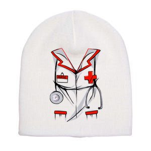 Nurse Medical Costume Suit Short Acrylic Beanie