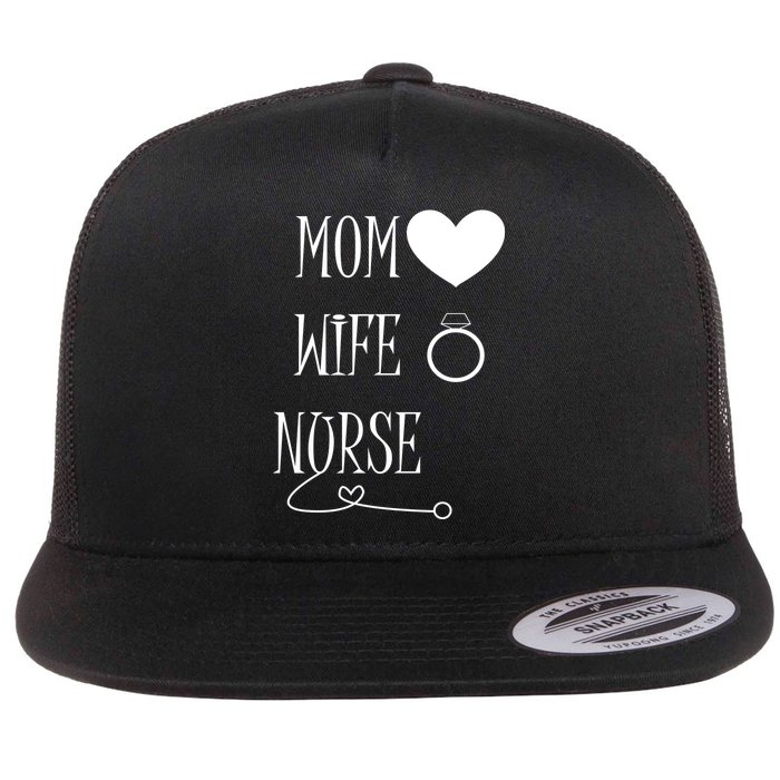Nurse Mom Flatbill Hat