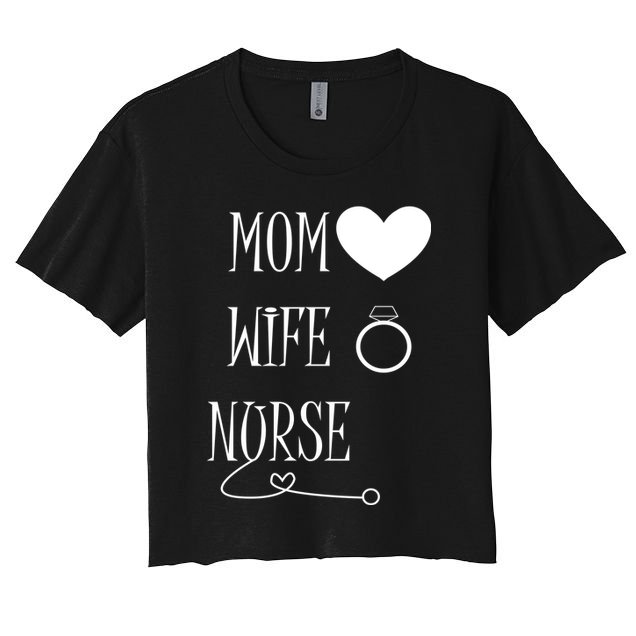 Nurse Mom Crop Top