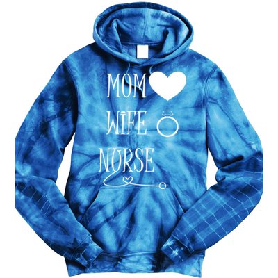 Nurse Mom Tie Dye Hoodie