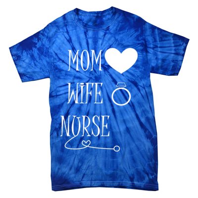 Nurse Mom Tie-Dye T-Shirt
