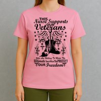 Nurse Supports Our Veterans T-Shirt