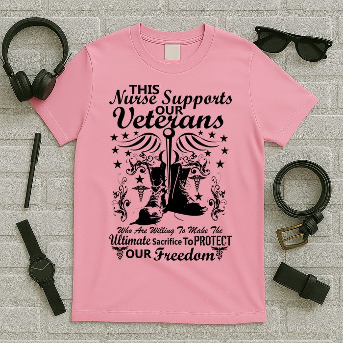 Nurse Supports Our Veterans T-Shirt