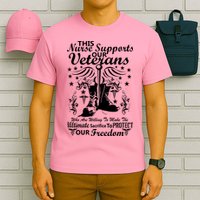 Nurse Supports Our Veterans T-Shirt
