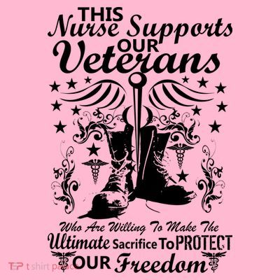 Nurse Supports Our Veterans T-Shirt