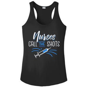 Nurses Call The Shots Ladies PosiCharge Competitor Racerback Tank