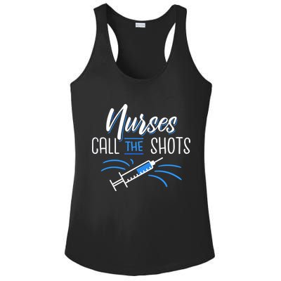 Nurses Call The Shots Ladies PosiCharge Competitor Racerback Tank