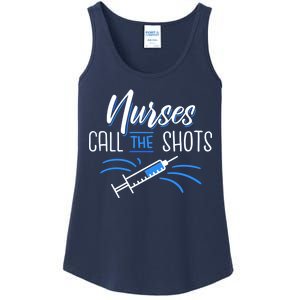 Nurses Call The Shots Ladies Essential Tank